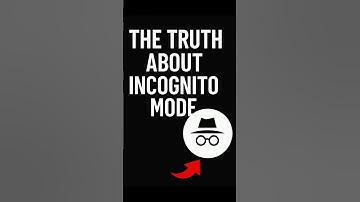 The Truth About Incognito Mode – What It Really Does #YouTubeShorts #IncognitoMode #CyberSecurity