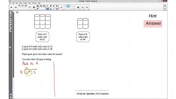 Edexcel Foundation GCSE maths Paper 1 June 2012