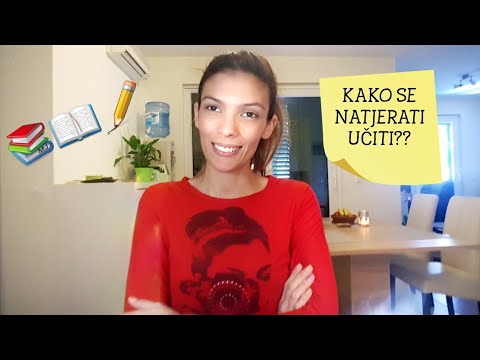 KAKO SE "NATJERATI" UČITI | Marija Vlahović