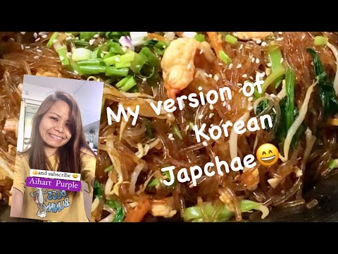 My￼ version of Korean Japchae 😄
