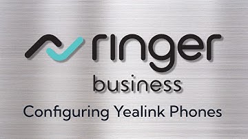 Configuring Yealink Phones with Ringer Hosted PBX