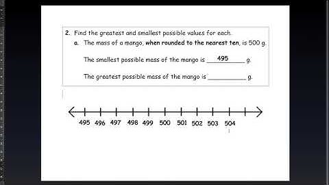 SGS - Primary 4 Maths - Rounding and Estimation