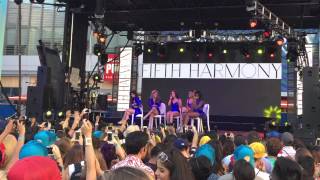 [081515] Fifth Harmony - Cover Songs Melody @ Pandora Summer Crush