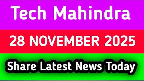 Tech Mahindra share news today | Tech Mahindra share news | Tech Mahindra share today