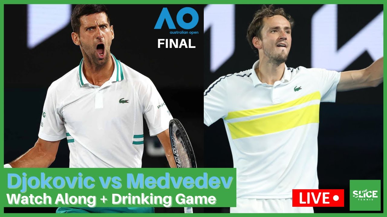 Australian Open Final LIVE Stream Watch Along + Drinking Game