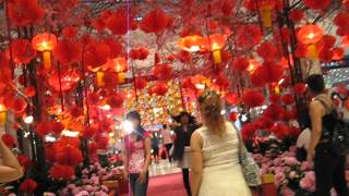 Köpcentrum under kinesiskt nyår