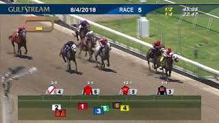 Gulfstream Park: August 4, 2018 Race 5