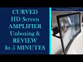 HD Screen AMPLIFIER 5 minute Unboxing and REVIEW