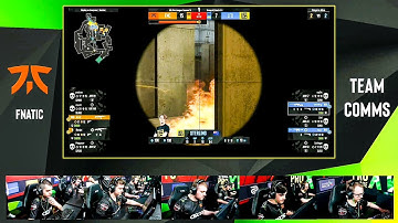 fnatic team voice comms - last round against Looking For Org [LFO] | ESL Pro League Season 15 | CSGO