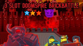 [FIRST EVER] Battle Bricks Deathbringer 3 Stars 3 Slot Only