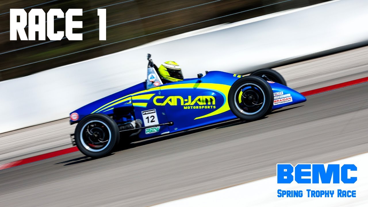 Bem Racing Race 1 - 2024 BEMC Spring Trophy Race - YouTube