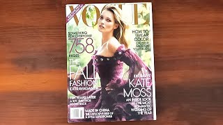 Download Lagu 2011 September ASMR Magazine Flip Through: Vogue w Kate Moss, Natalia Vodianova MP3