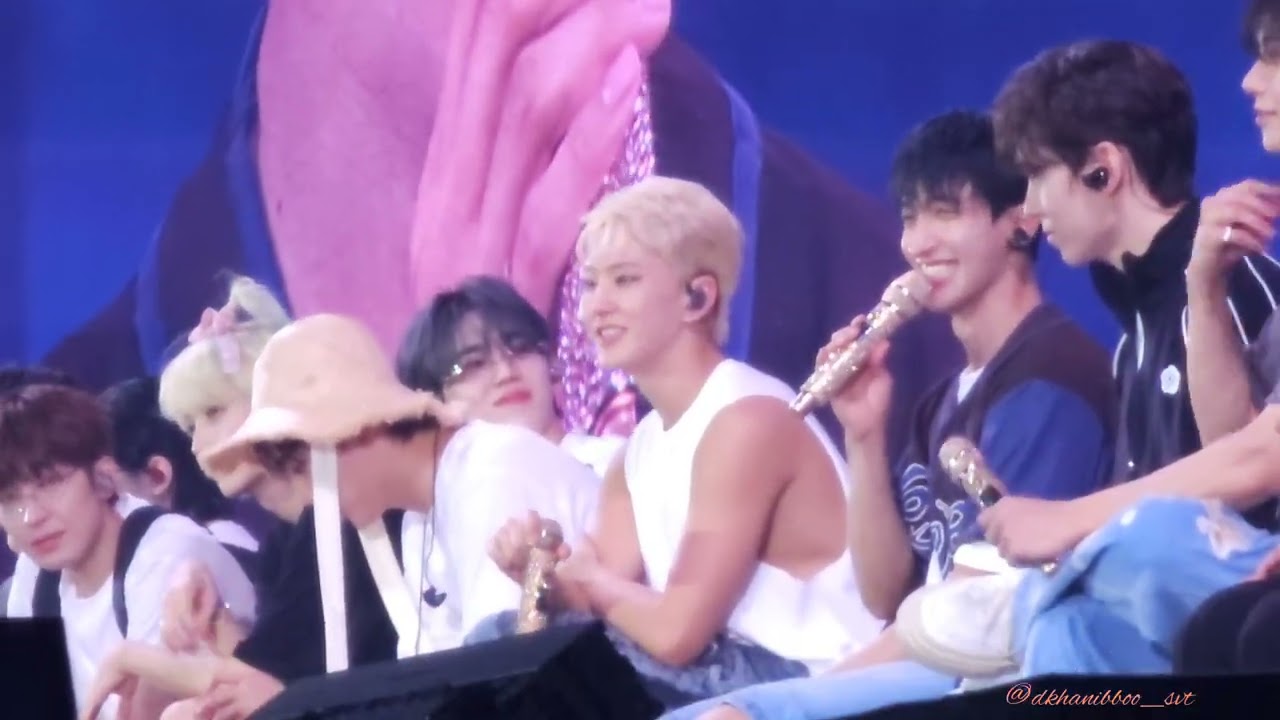 240724 세븐틴 캐럿랜드 마지막 소감멘트 (명,우,원,정,쿱,부석순 focus)