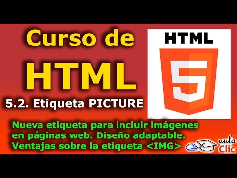 Curso de HTML. 5.2. Etiqueta PICTURE