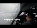 Landing Singapore (WSSL) - Gulfstream G650