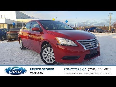 Red 2014 Nissan Sentra  Review Prince George British Columbia - Prince George Motors