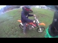First time rider almost BLOWS UP 2013 KTM 85