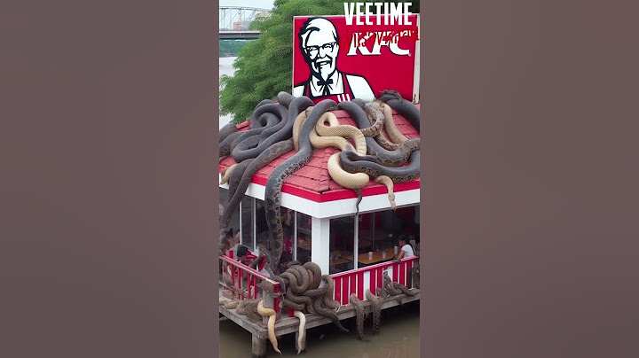 เมื่อร้านไก่ทอดKFC อยู่ที่ดงงูยักษ์อนาคอนด้า !!!