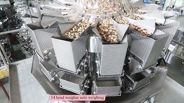 Doypack vertical packing machine nut packaging