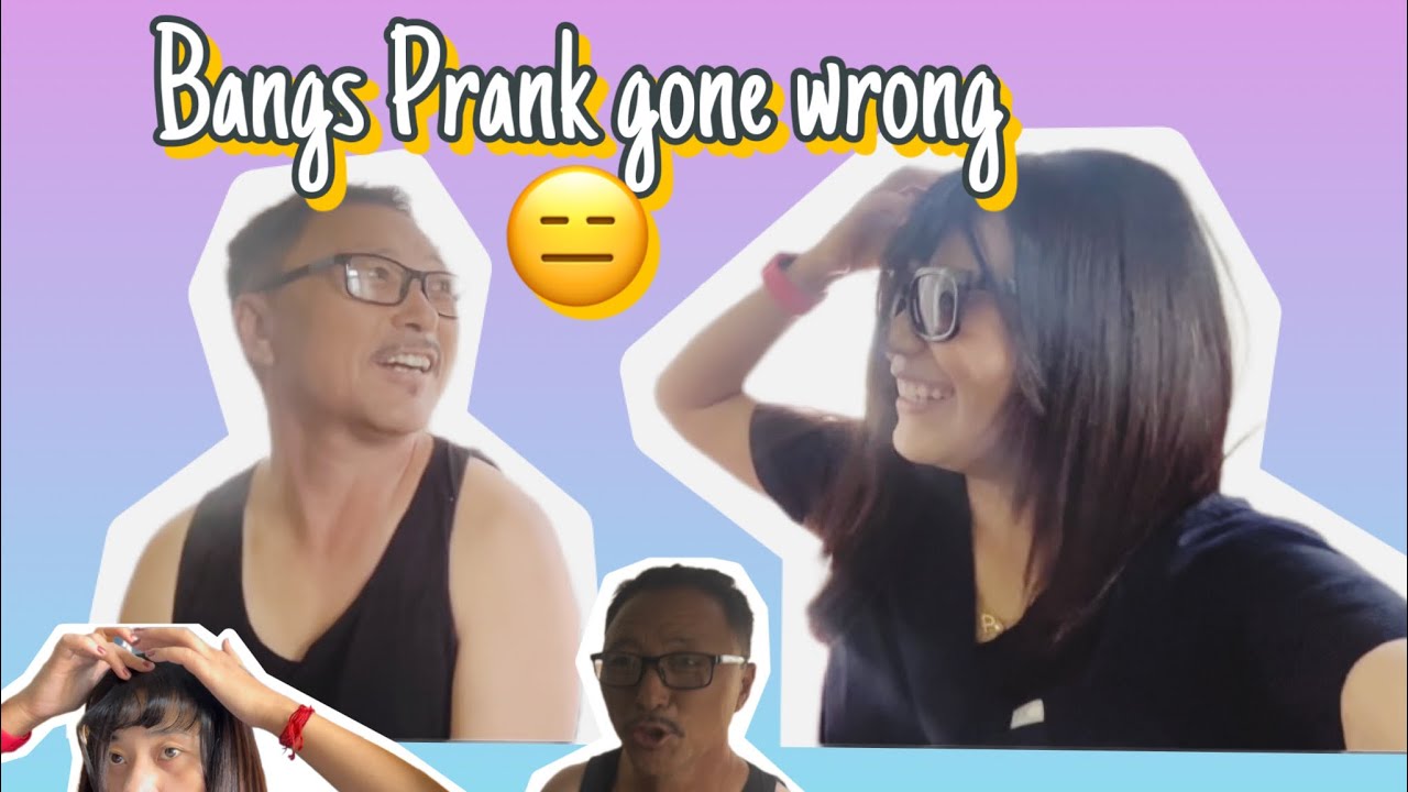 Bangs prank gone wrong tibetanvlogger youtube reaction 😂