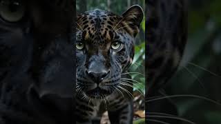 Black Panther in Dark Rainforest 🐈⬛ | AI Wildlife