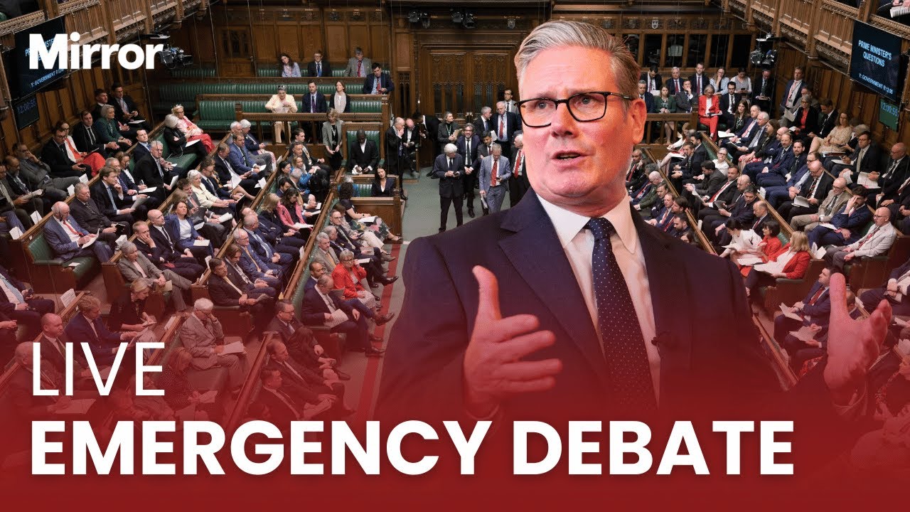 LIVE: MPs debate Starmer's Mandelson appointment