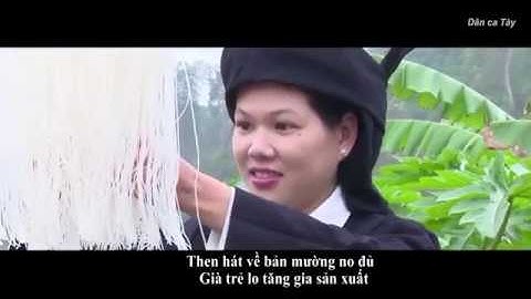 Dân ca Tày | Phim ca nhạc Cốc Tính (Sự tích cây đàn tính)