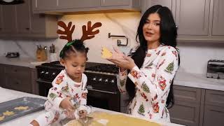 Kylie Jenner  Christmas Cookies With Stormi