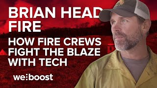 Brian Head Fire - Behind The Scenes - How Firefighters Use Technology To Battle The Blaze! | weBoost