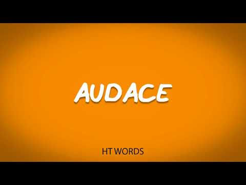 Video: Come si pronuncia audace?