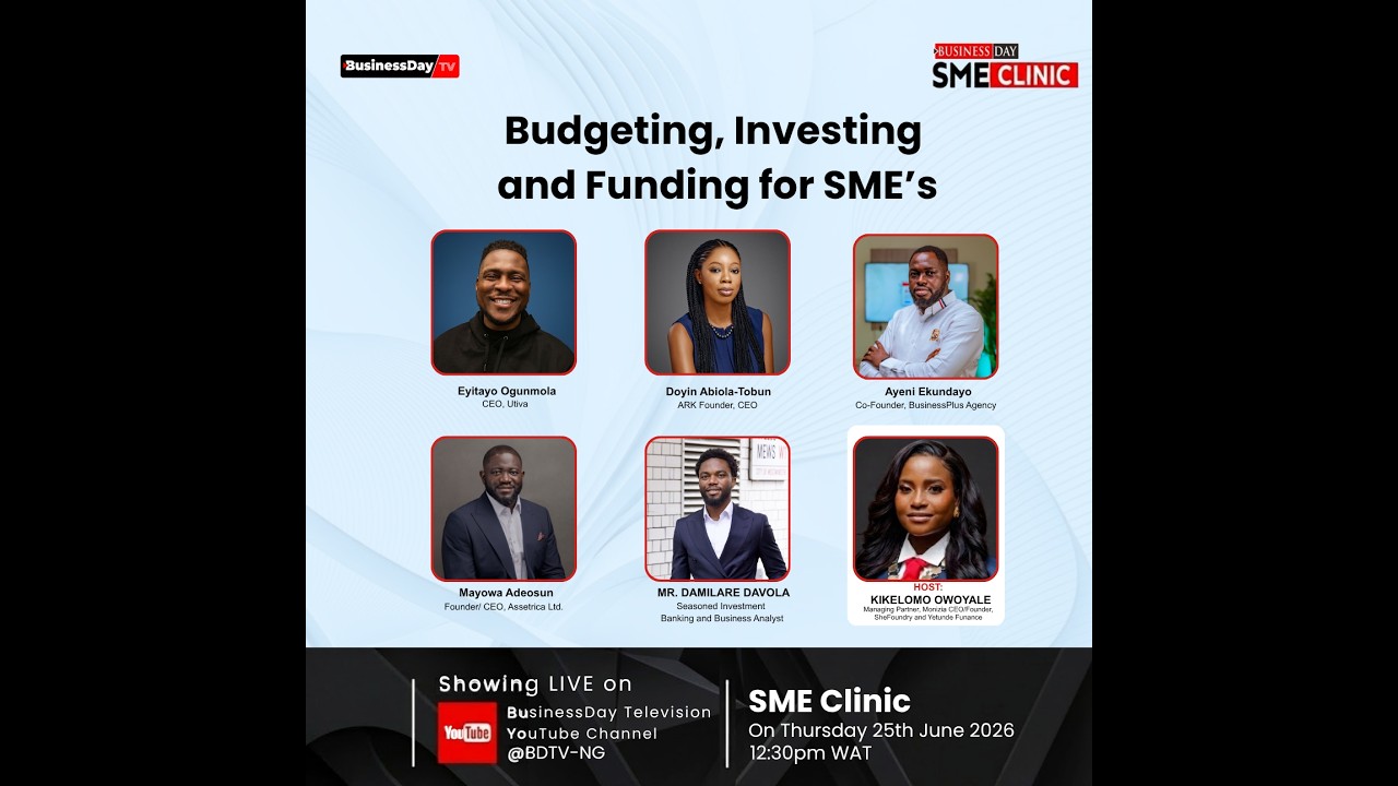SME Clinic | Budgeting, Investing and Funding for SMEs