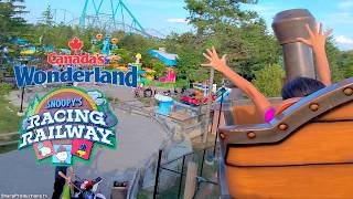 Snoopys Racing Railway POV at Canadas Wonderland
