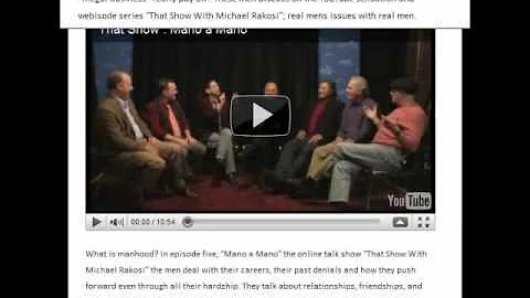 Youtube sensation and Men's Online Talk Show: That...