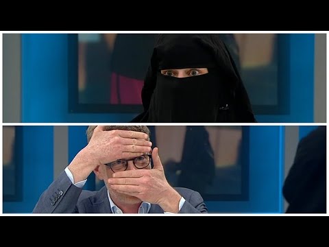 Videobillede: Krasnik til kvinde i niqab: Det er jo ekstremt distraherende - DR Nyheder