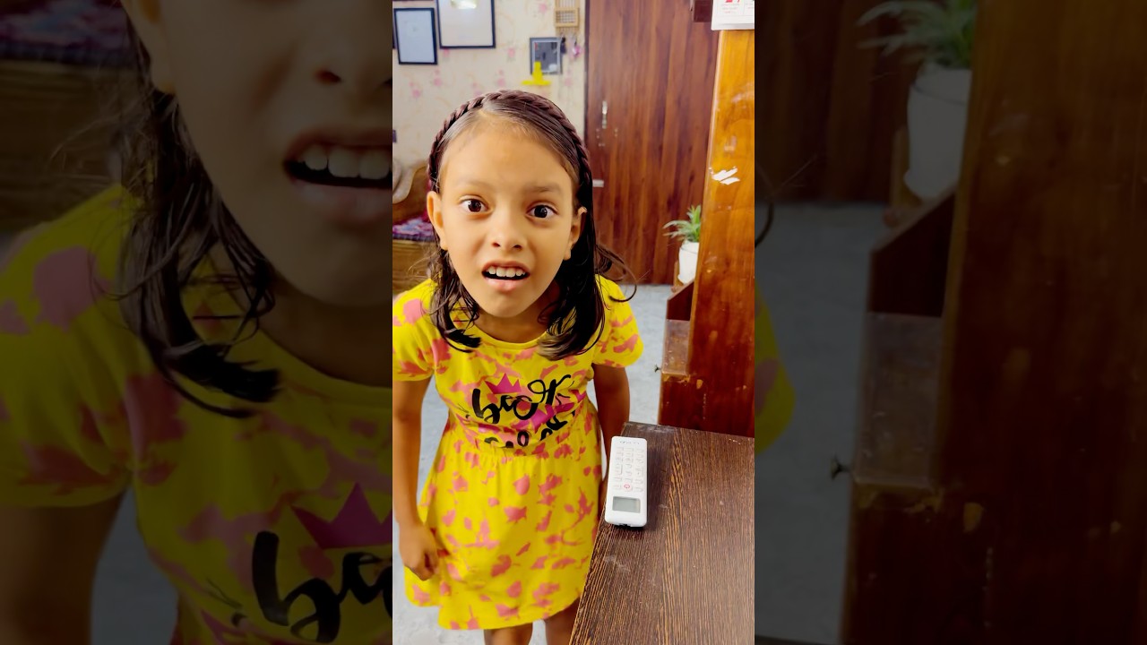 TV Ka Remote Se Mummy Ne AC Chala Di