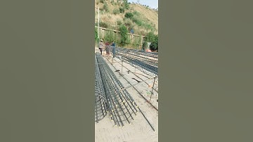Cage Making process#construction #piling #pilefoundation #excavator