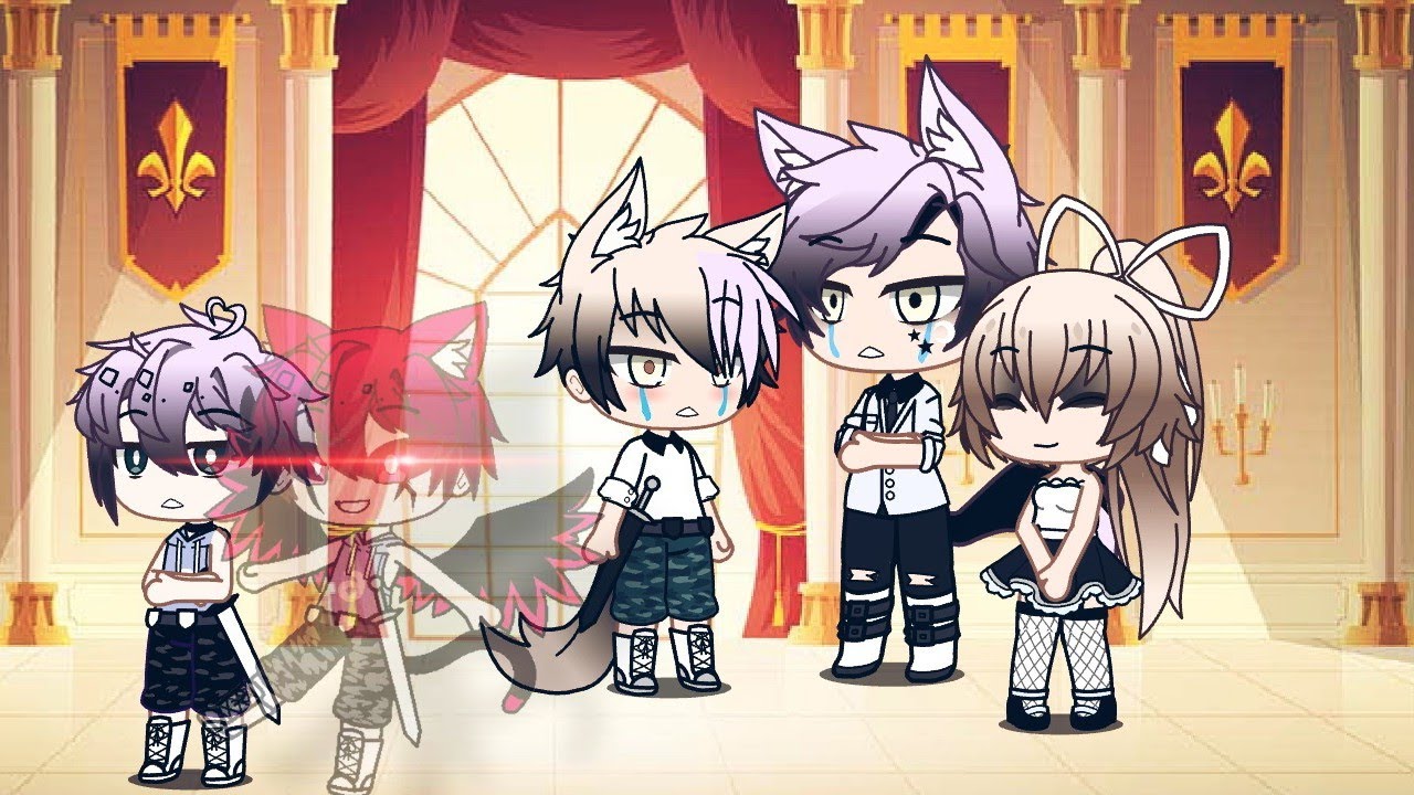 Bad liar// pasado de ángel// Gacha club // Parte 1/? Hanamika UwU (Leer desc.)