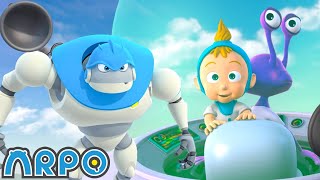 et wants a baby souvenir home 60 minute arpo compilation funny robot cartoons for kids