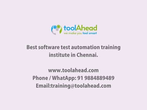 toolAhead test automation training teaser