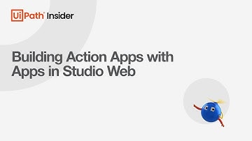 Building Action Apps with Apps in Studio Web