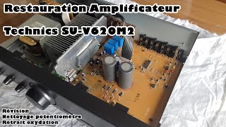 Restauration Amplificateur Hifi Technics Su-V620M2