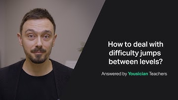 Answered by Yousician: Difficulty Jumps Between Levels