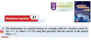 Differentiation formative exercise 2.1 Q6 pembezaan latihan formatif 2.1 form 5 kssm