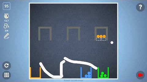 Check out how I solved level 95 in Brain It On! #BrainItOn