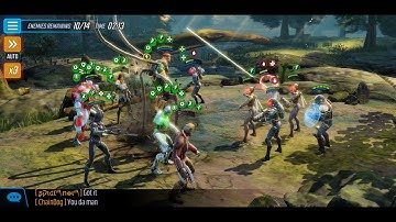 Doom raid 2nd tech node 1 shot (1st node for middle lane)