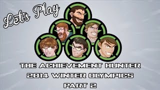 Let's Play - The Achievement Hunter 2014 Winter Olympics Part 2
