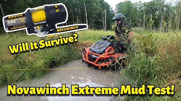 Could This Be The Best Aftermarket Winch? | Novawinch Fenix 3500 ATV Extreme Mud Test and Review!