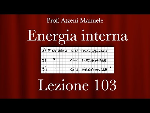 Chimica Generale (Energia interna) L103