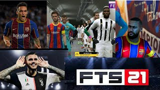 FIFA 21 MOD FTS 2021 Android Offline Novas Faces  Kits  &  Transferências  Gráficos Ultra HD