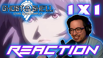 The Major OMG! Ghost in the Shell: Stand Alone Complex 1x1 "Section 09" Reaction